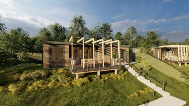 Dühnenlodge Ferienhaus Geiseltalsee